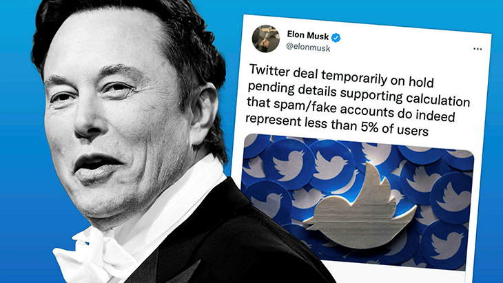 Elon Musk hoãn thương vụ mua lại Twitter